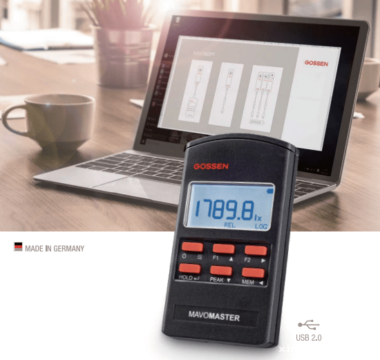MAVOSOFT在线式照度计软件